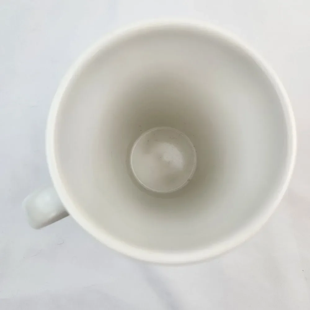 ☕️Starbucks 2008 Ivory & Brown Original Siren Logo 16oz Tall Mug